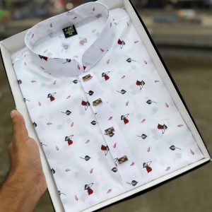 প্রিমিয়াম কোয়ালিটির সুতি পাঞ্জাবি[ Code 23 ]