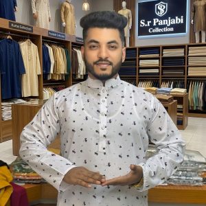 প্রিমিয়াম কোয়ালিটির সুতি পাঞ্জাবি[ Code 25 ]