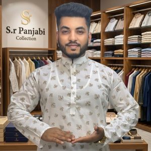 প্রিমিয়াম কোয়ালিটির সুতি পাঞ্জাবি[ Code 03 ]