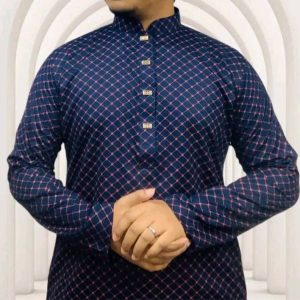 প্রিমিয়াম কোয়ালিটির সুতি পাঞ্জাবি[ Code 07 ]